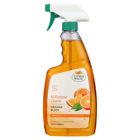 Harness the Power of Citrus with Citrus Magic Cleaning Products